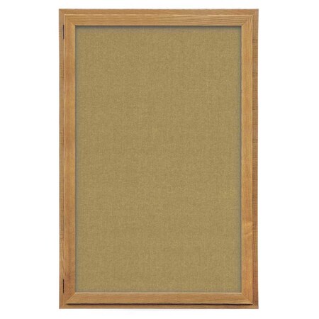 United Visual Products Indoor Enclosed Combo Board, 72"x36", Satin Frame/Blue & Burgundy UVCB7236-BLUE-DBURGU